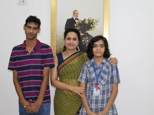 Delhi Government  Rewarded students of MBCN